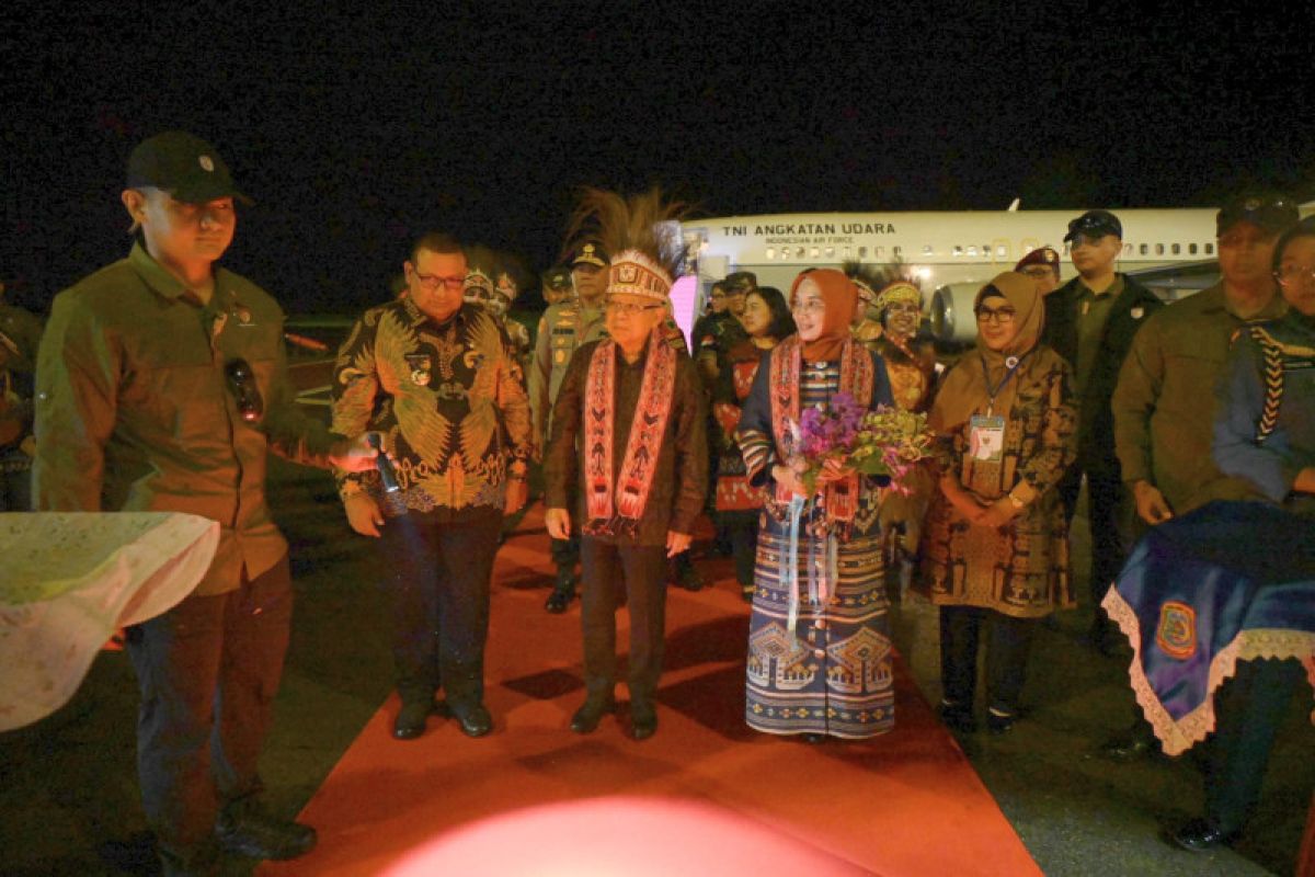 Wapres Ma'ruf Amin kunjungi Sorong Papua Barat Daya pada Sabtu malam