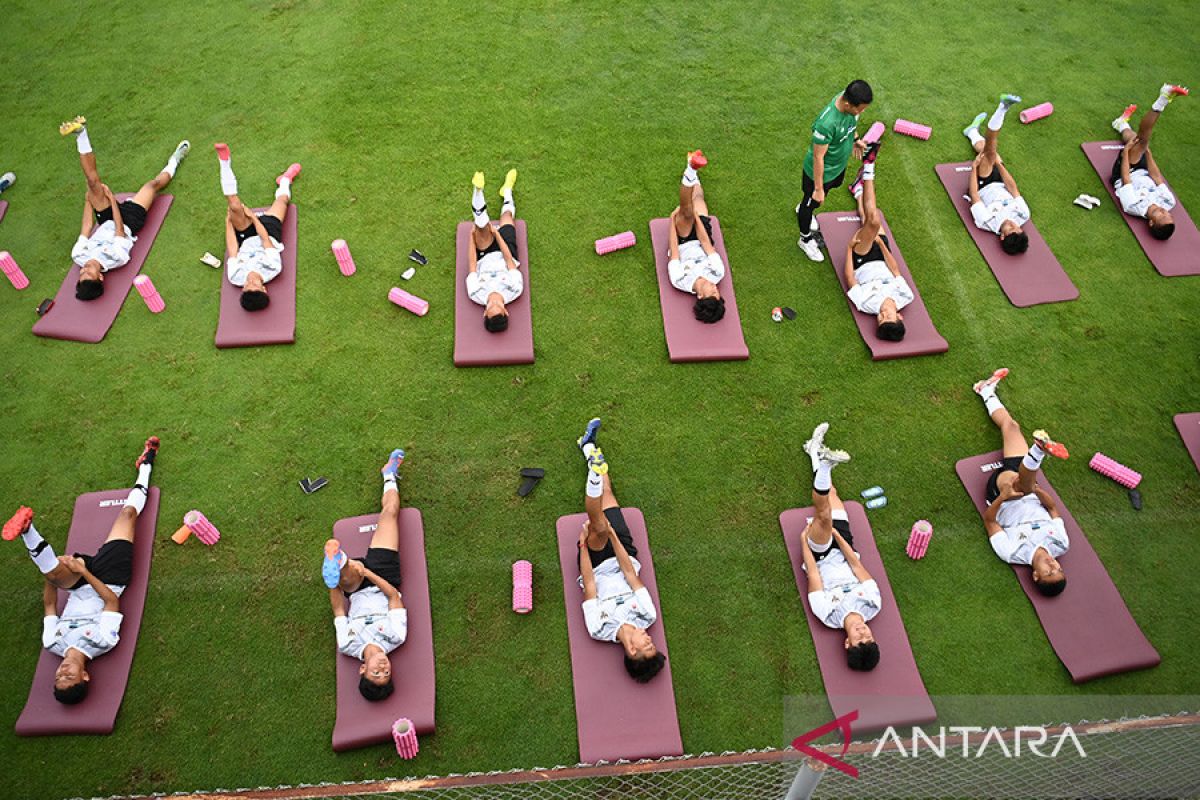 33 pemain timnas jalani latihan jelang seleksi Piala Dunia U-17