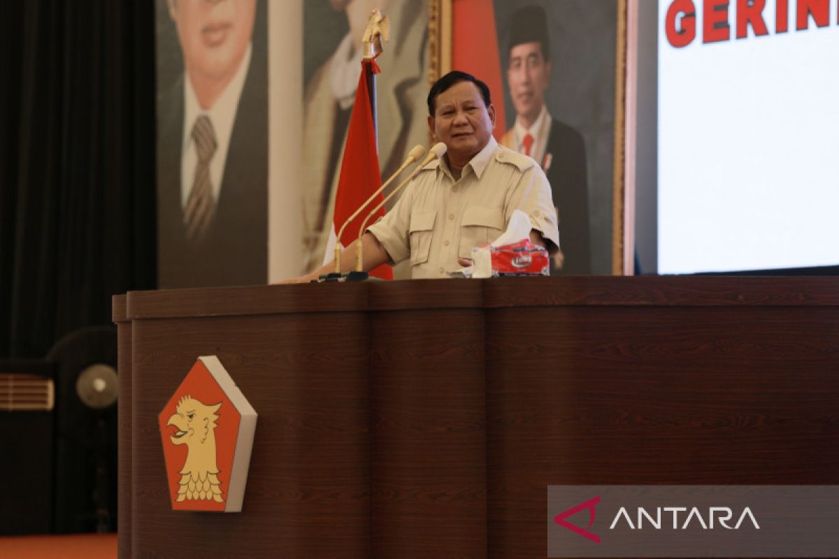 Prabowo Kader Jangan Reaktif Atasi Fitnah Antara News Yogyakarta