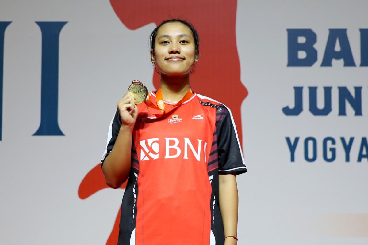 BAJC 2023 - Pebulutangkis Mutiara jadi tunggal putri pertama menangi Kejuaraan Junior Asia