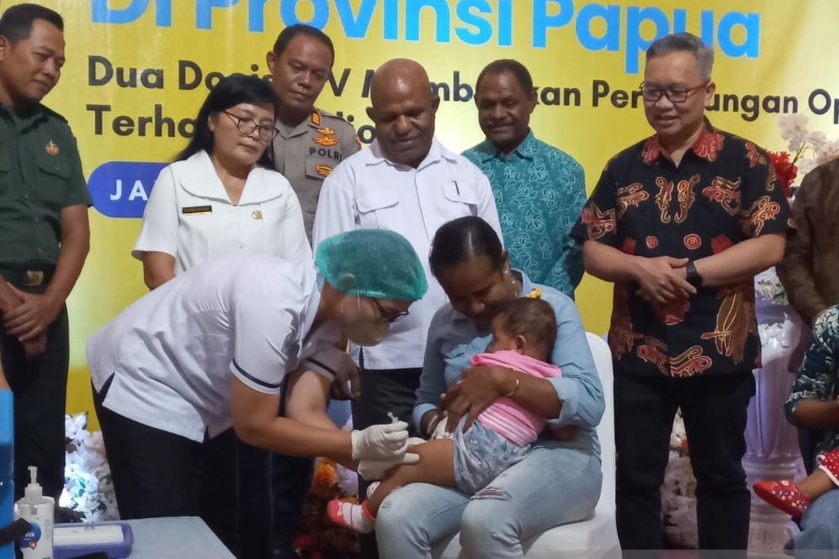 Dinkes Kota Jayapura sebut imunisasi polio kedua sasar 5.950 anak