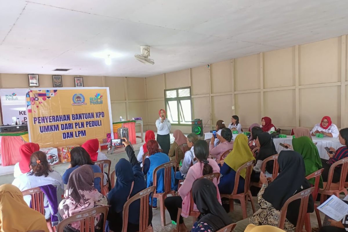 PLN gelar pelatihan keterampilan usaha di Tanjung Sari Melawi