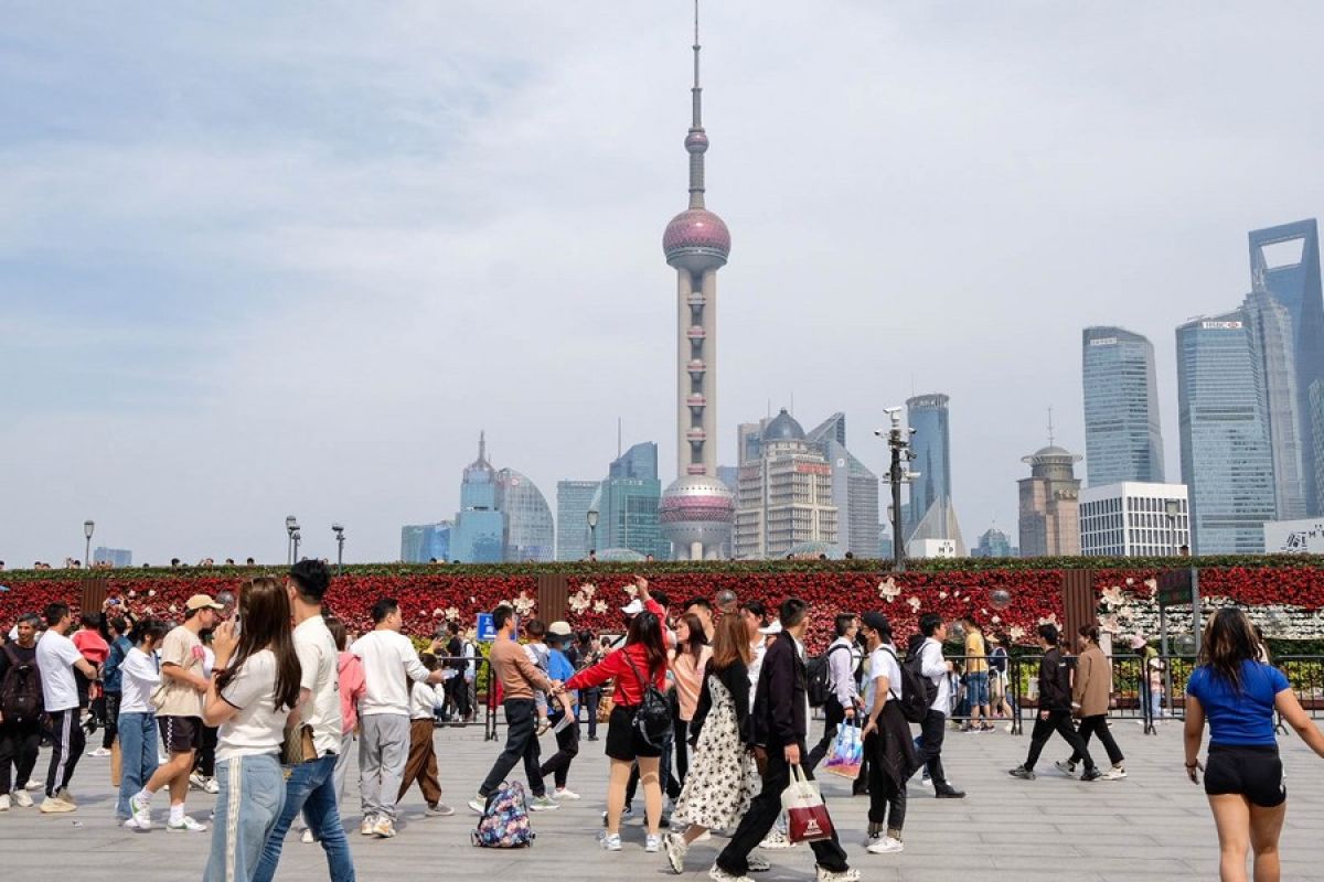 Nominal pendapatan per kapita penduduk China naik 6,5 persen