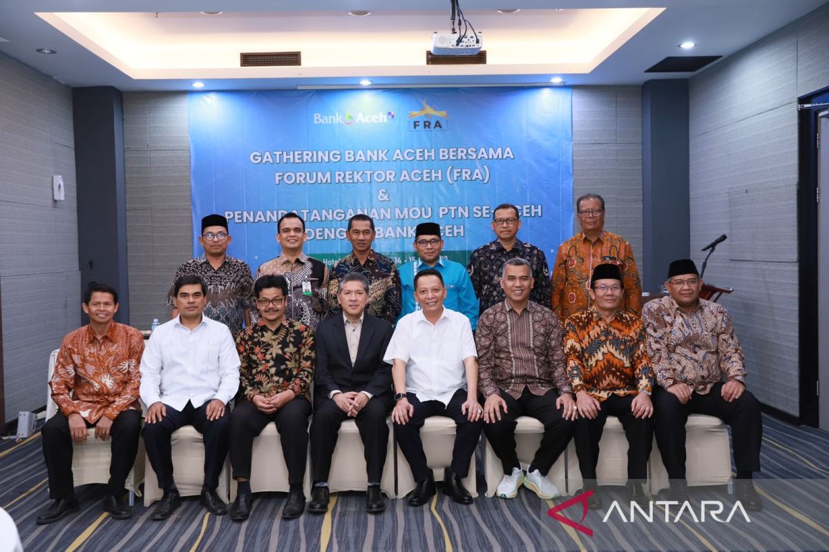 Bank Aceh kerja sama layanan penerimaan keuangan dengan forum rektor