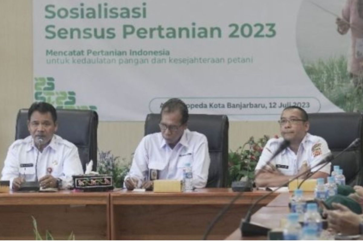 Sensus pertanian diharapkan bantu peningkatan produktivitas pertanian di Banjarbaru