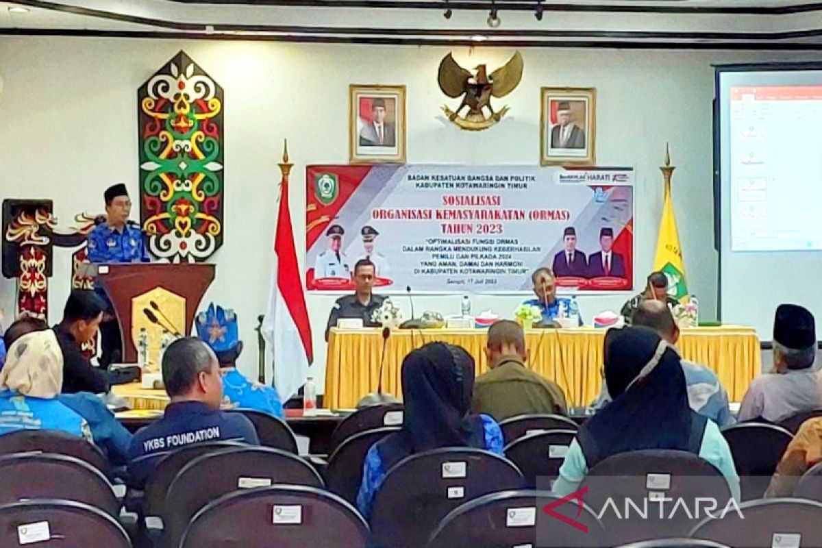 Ormas di Kotim diminta ikut mengawasi pemilu