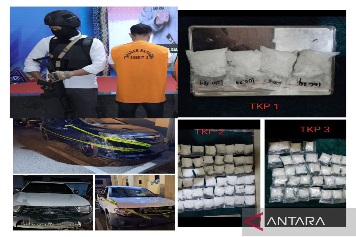 Modus penyimpanan 10,2 kilogram narkotika di Kalsel