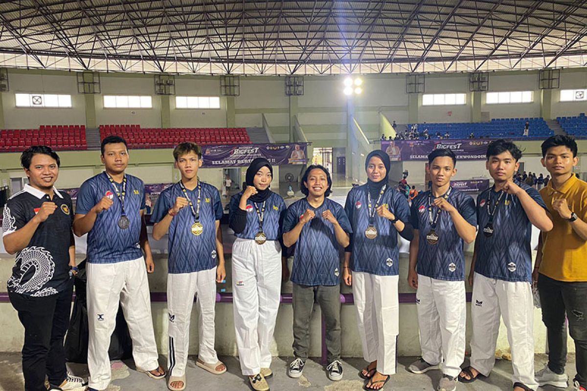 UKM Taekwondo UMP borong medali emas di kejuaraan nasional