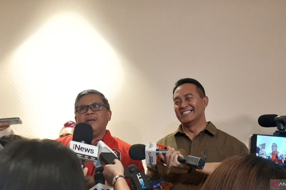 Hasto sebut Andika Perkasa berpeluang jadi cawapres Ganjar Pranowo