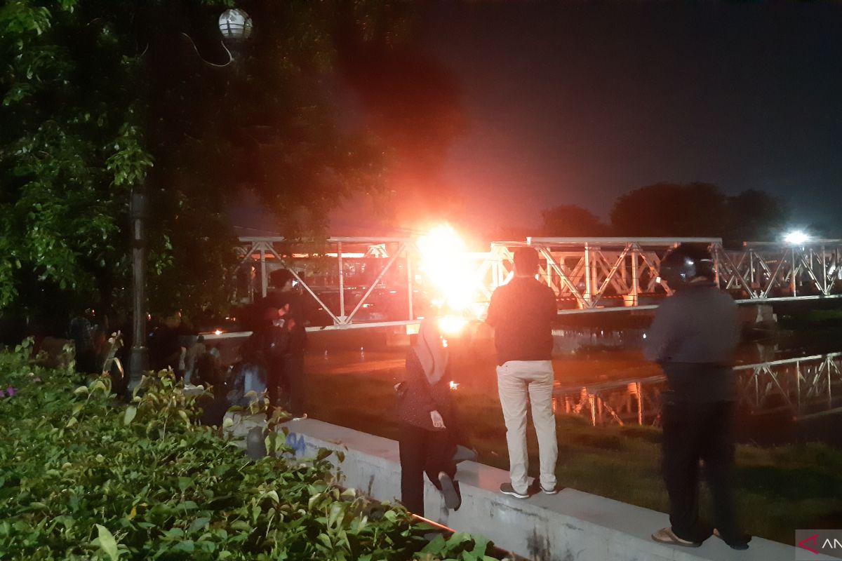 Kereta api alami kecelakaan di Kota Semarang