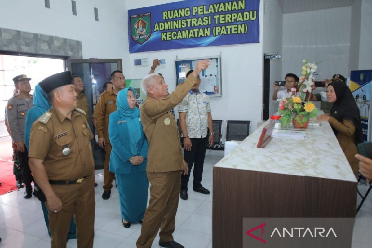 Bupati Asahan resmikan kantor Camat Pulau Rakyat