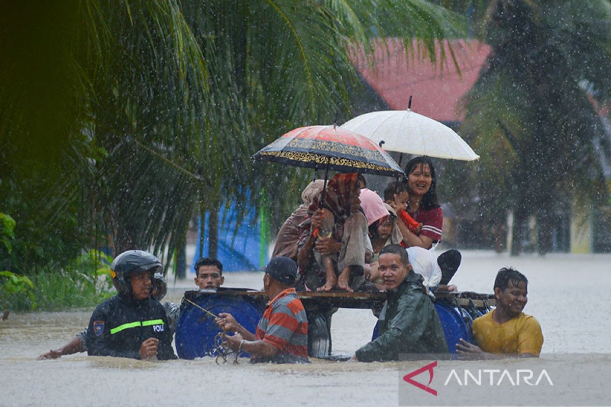 Sejumlah provinsi menghadapi potensi hujan lebat dan angin kencang