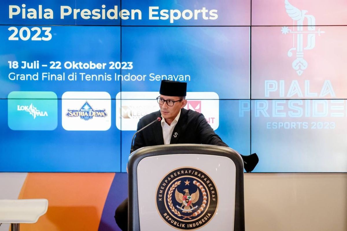 Sandiaga Uno: Piala Presiden bisa mendorong pertumbuhan talenta esports