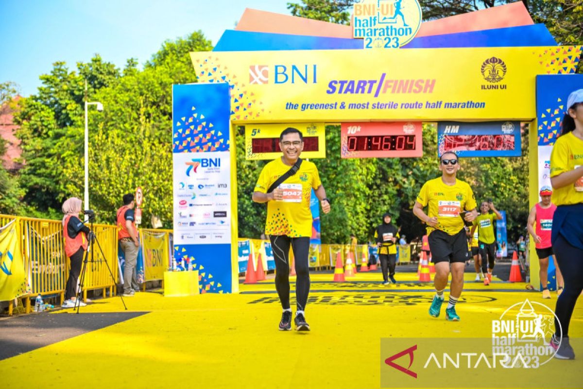 Saleh Husin puas dengan penyelenggaraan BNI UI Half Marathon