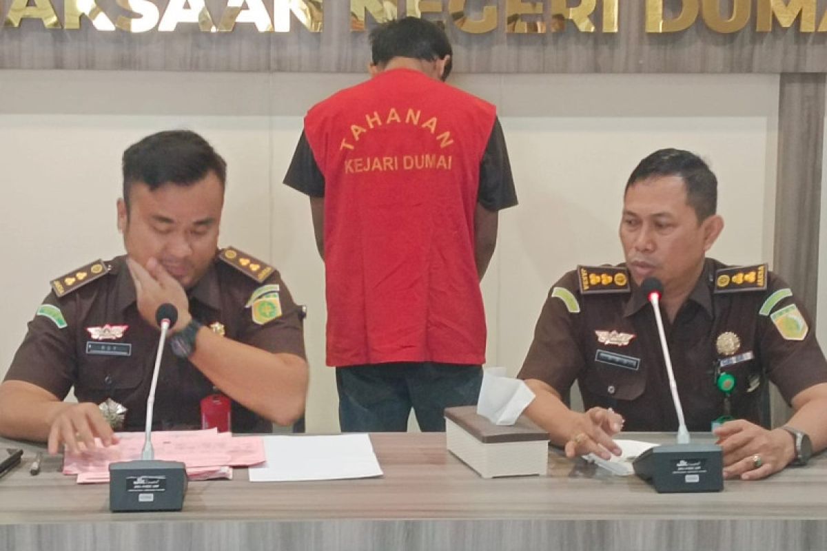 Menang Kasasi di MA, Kejari Dumai jebloskan terpidana pencabulan ke penjara