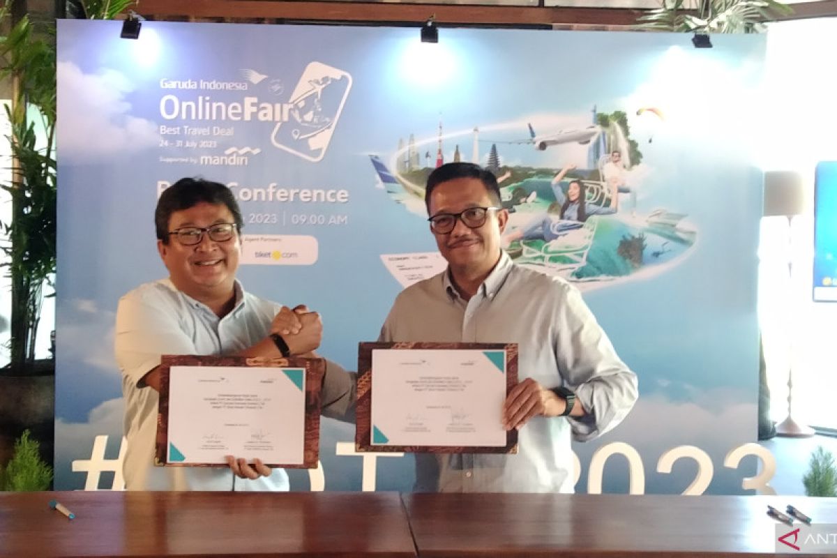 Garuda Indonesia sediakan 11.300 kursi dukung pariwisata Tanah Air