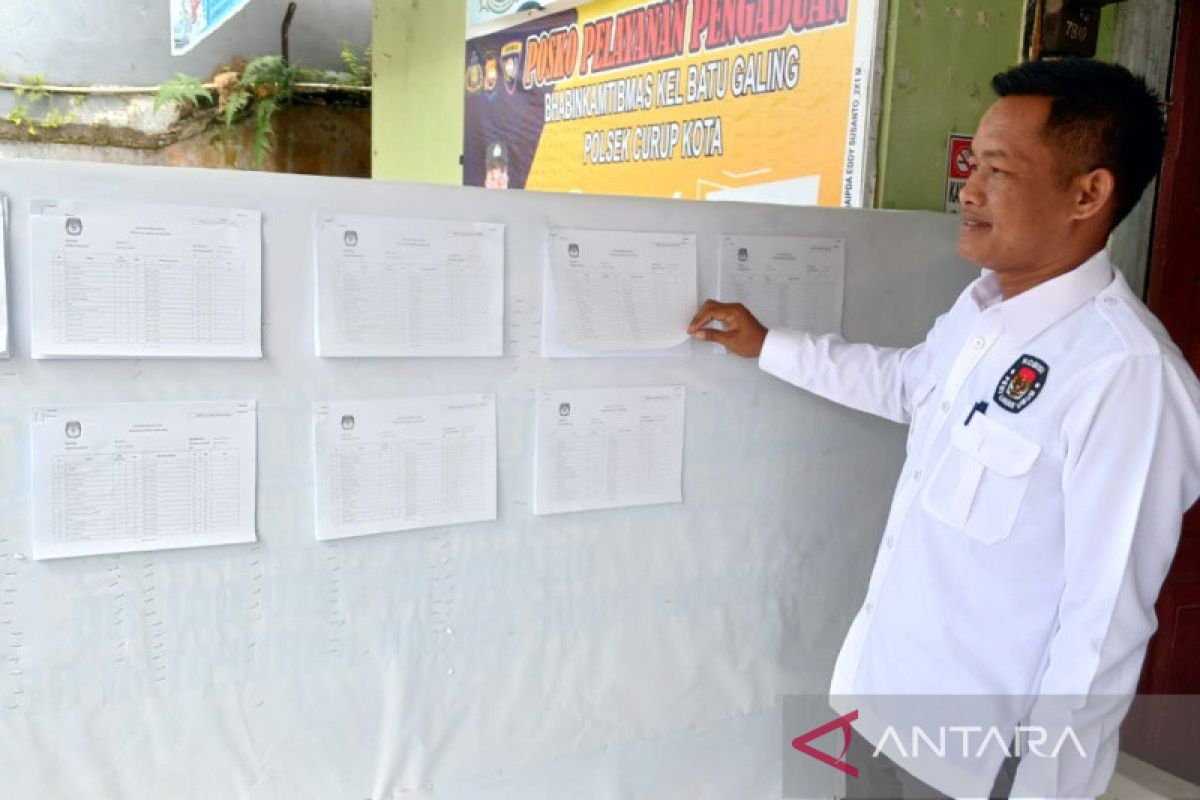 KPU Rejang Lebong sosialisasikan DPT Pemilu dalam 15 kecamatan