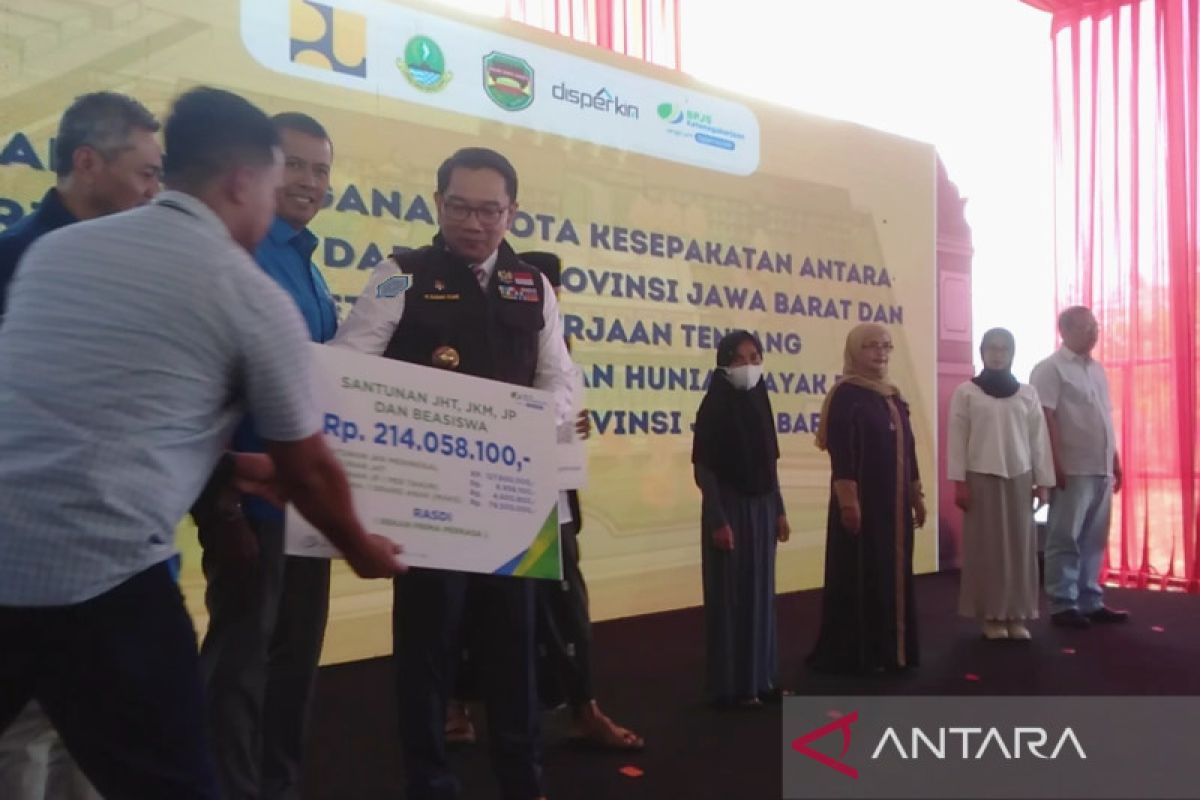 Ridwan Kamil ajak BP Jamsostek menyasar ke pekerja UMKM