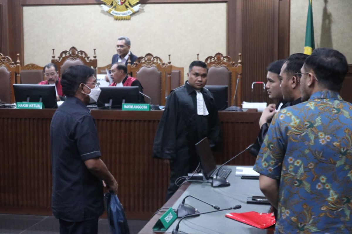 Majelis hakim Pengadilan Tipikor Jakarta tolak keberatan Johnny G Plate
