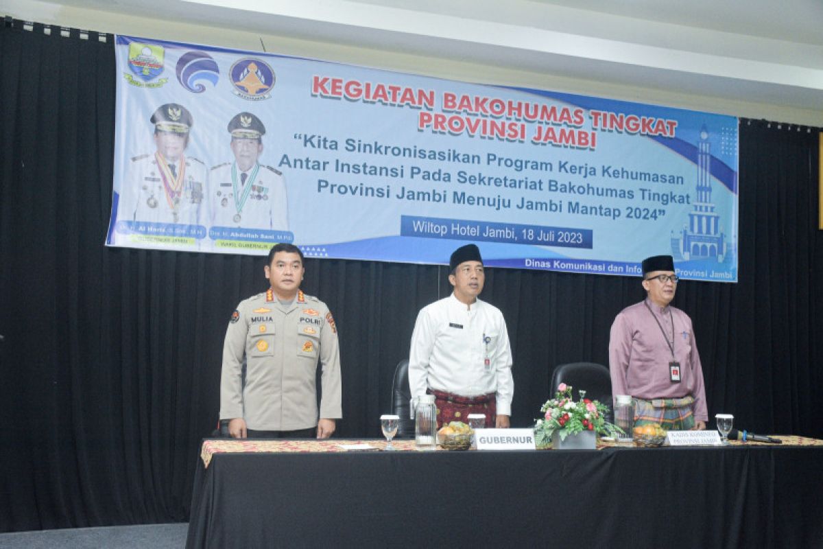 Polda dukung program Badan Koordinasi Hubungan Masyarakat Provinsi Jambi