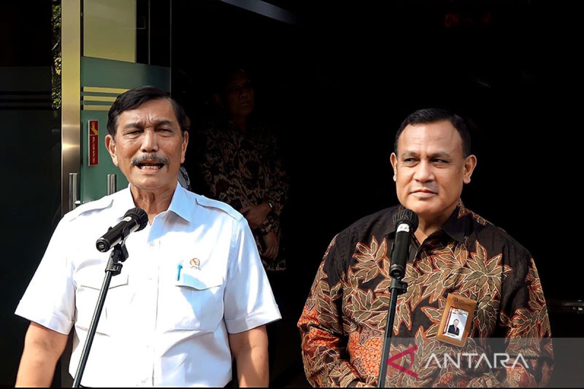 Luhut: Kalau tidak OTT artinya pencegahan korupsi lebih baik