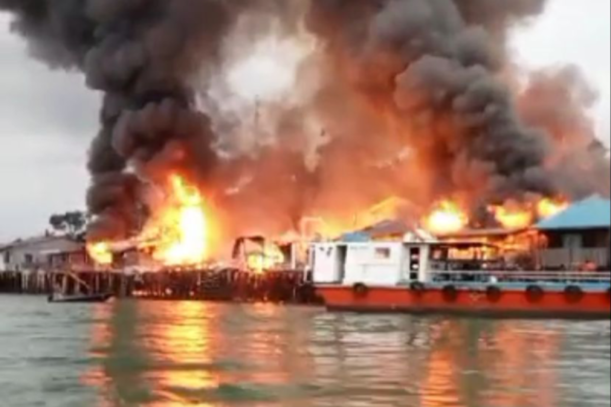 Satu orang meninggal dunia dalam kebakaran di Pulau Buluh Batam