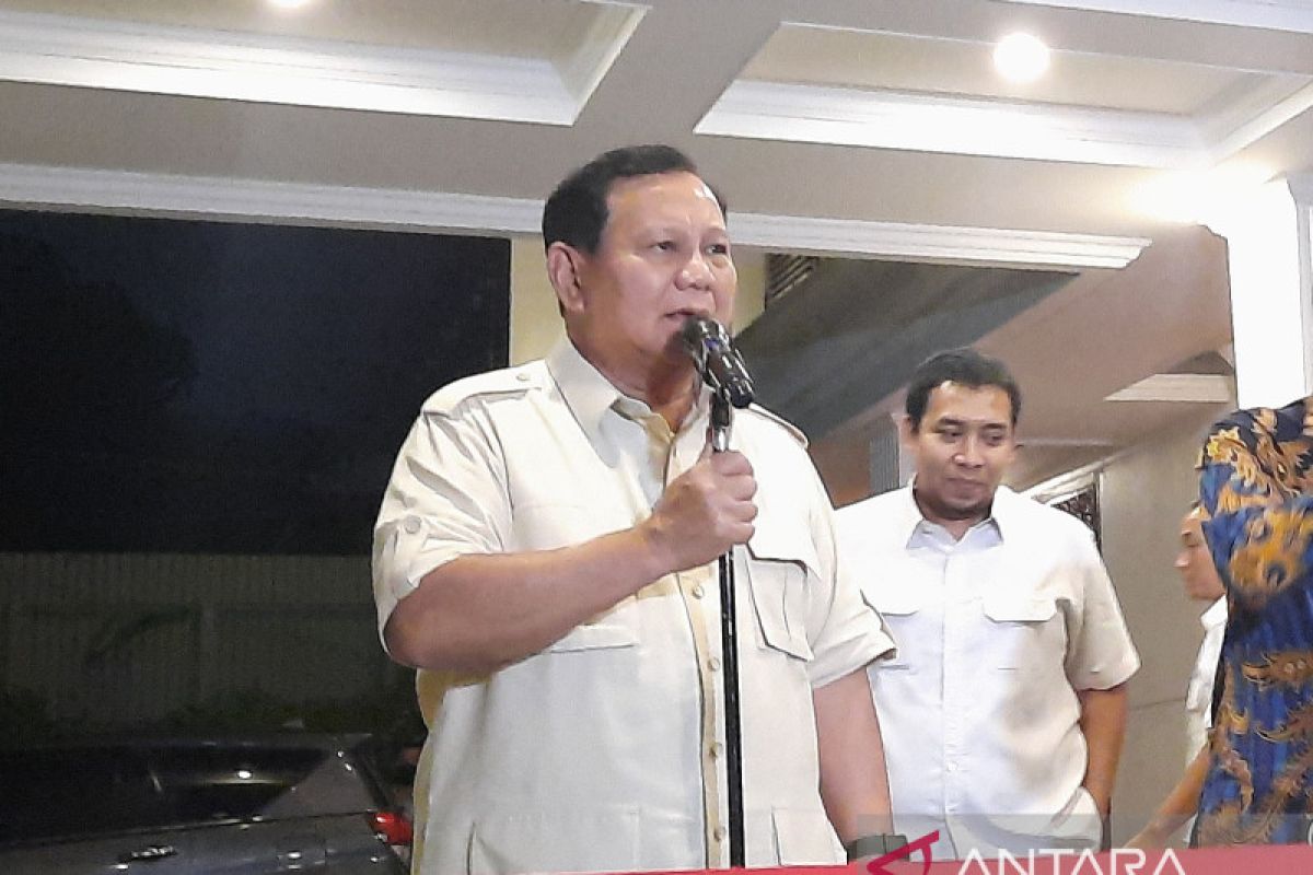 Prabowo sebut siap bertemu Megawati Soekarnoputri
