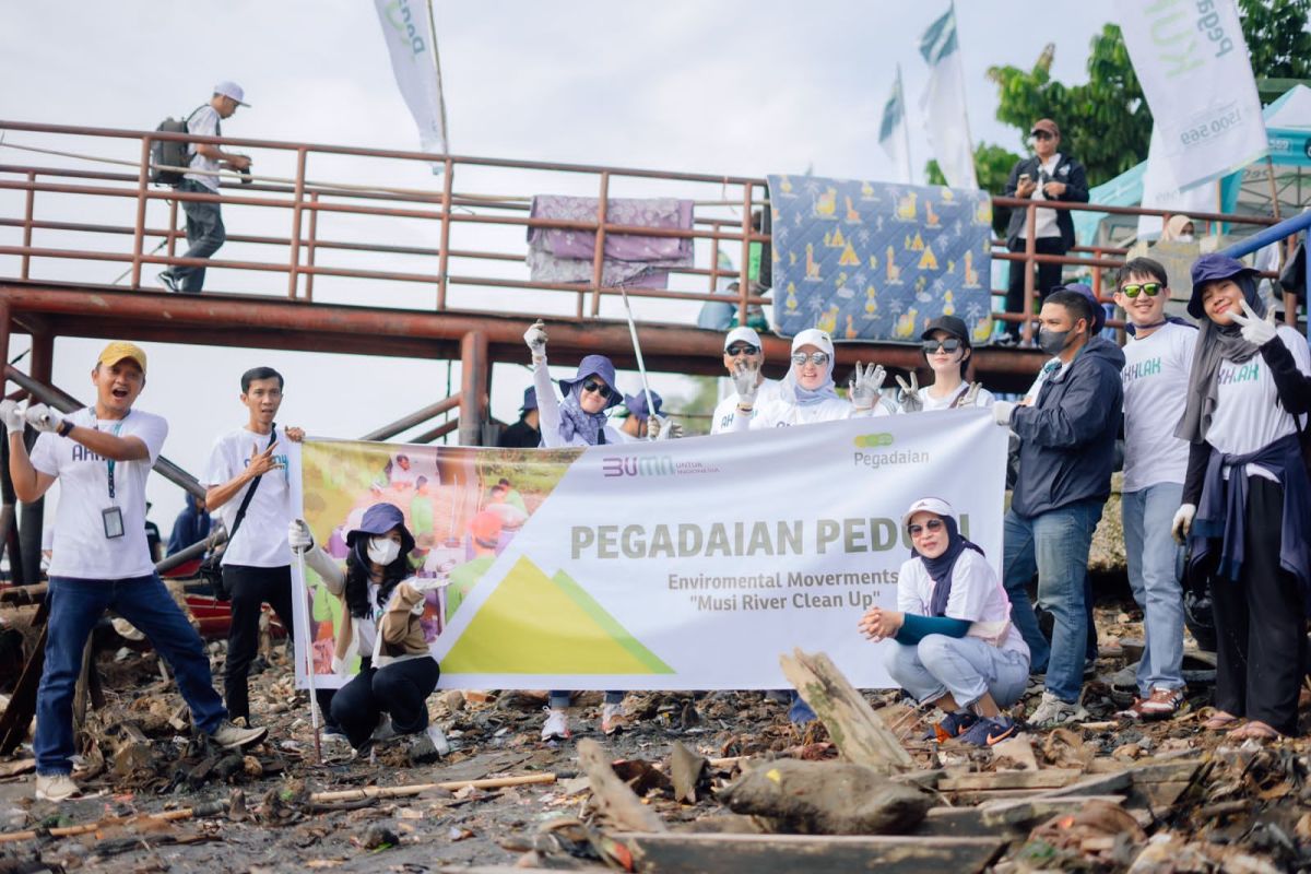 Pegadaian Ajak Masyarakat Palembang Sulap Sampah Jadi Emas
