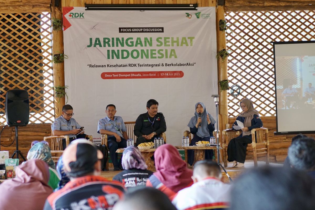 Divisi Kesehatan Dompet Dhuafa helat FGD Jaringan Sehat Indonesia bersama Relawan Kesehatan