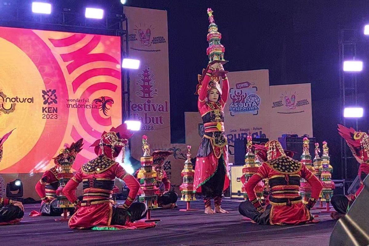 Festival Tabut Bengkulu tampilkan kolaborasi budaya kesenian Nusantara