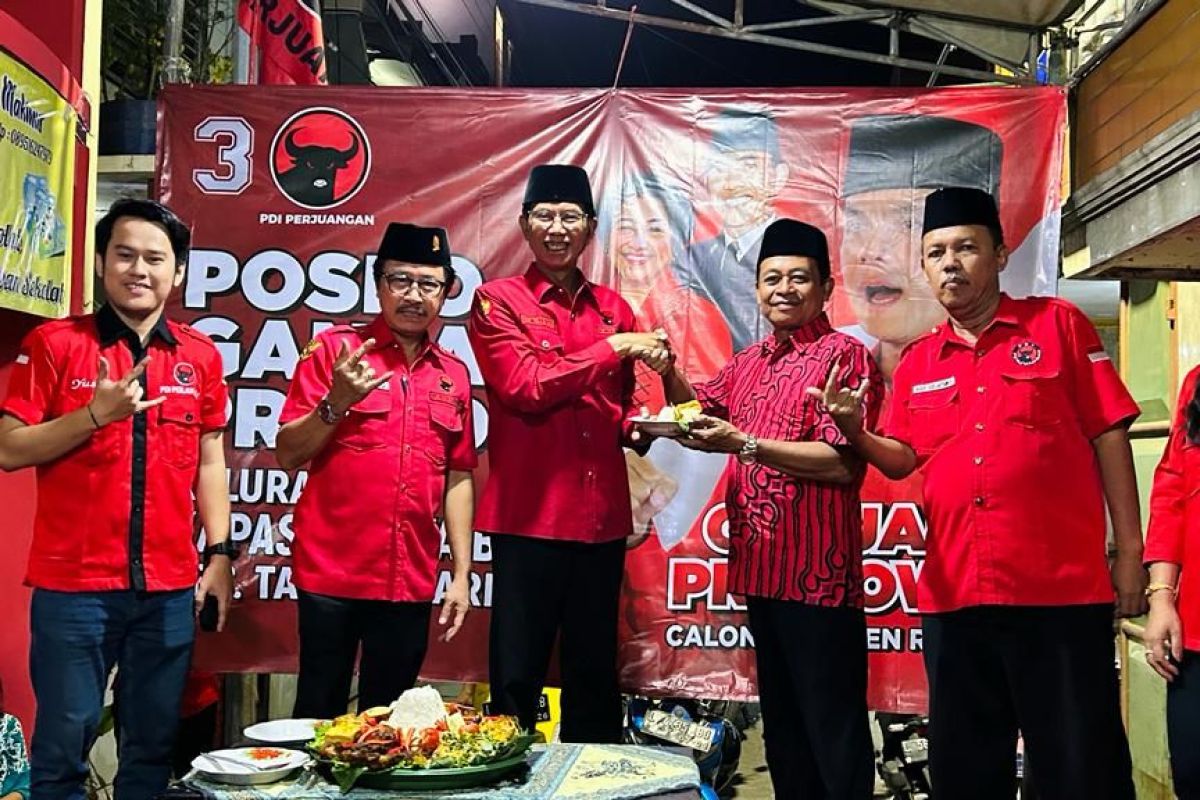 Jawara hasil survei, PDIP Surabaya gencar kampanyekan Ganjar Pranowo