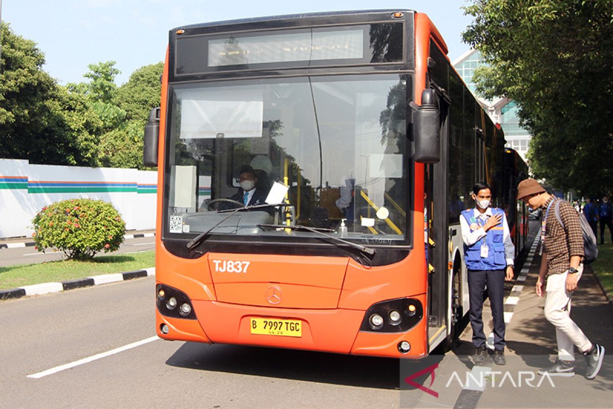 Dishub: Fasilitas bagasi belum diperlukan di TransJakarta rute Soetta