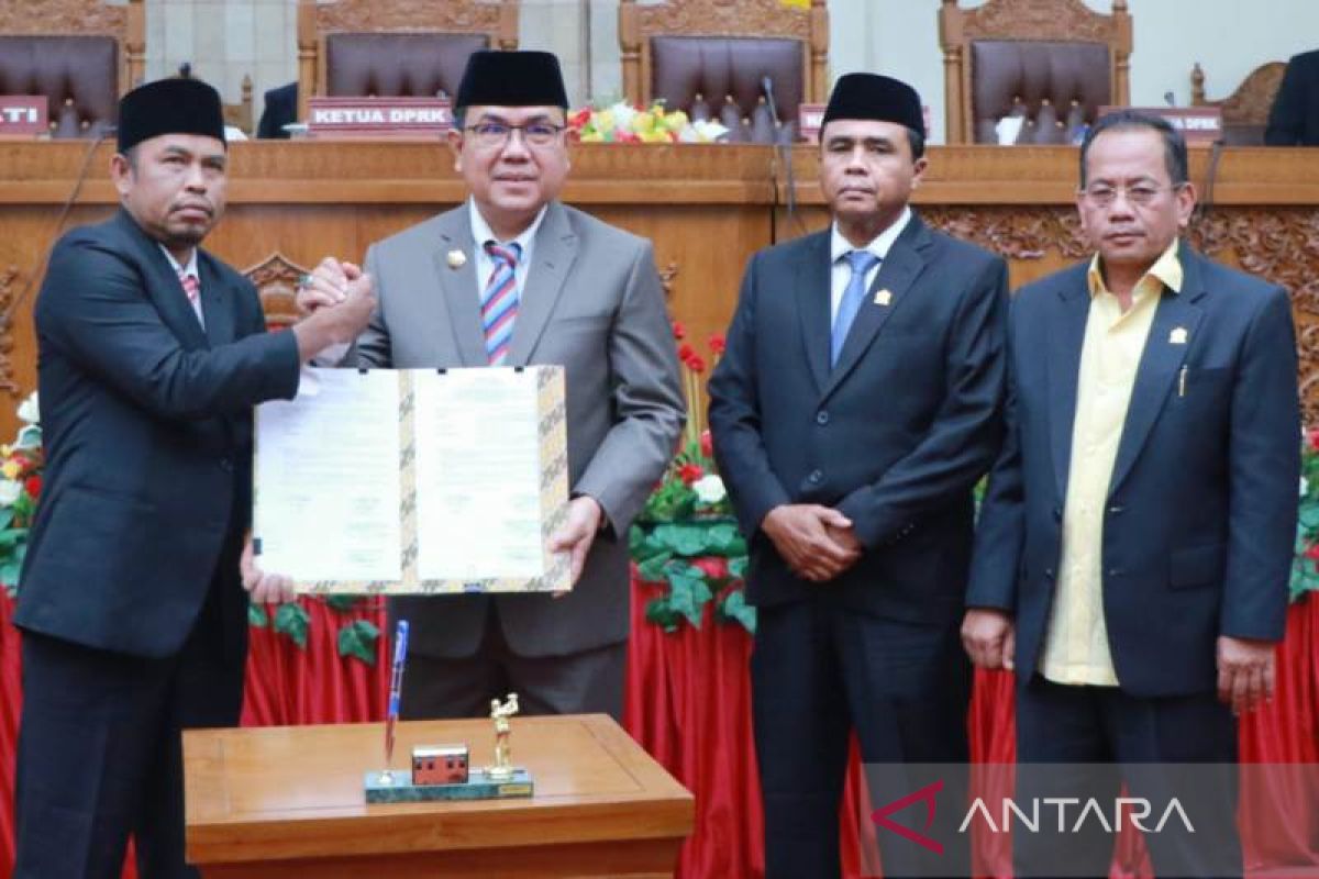 DPRK Aceh Barat setujui dan terima LPJ APBK 2022 sebagai qanun daerah