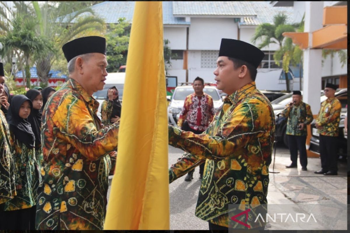 Wabub Kotabaru lepas 48 kafilah MTQ Nasional  tingkat Provinsi