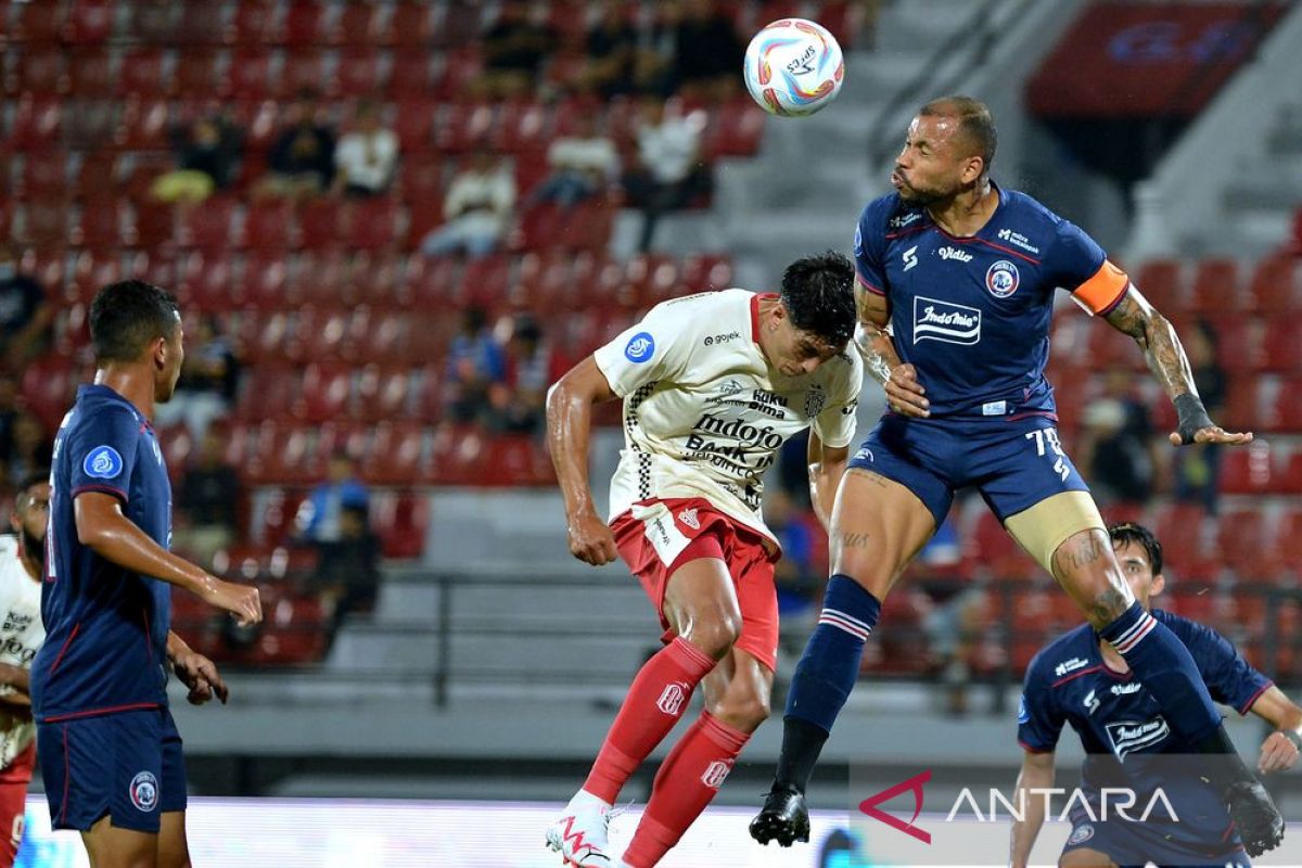Liga 1: Bali United bekuk Arema 3-1