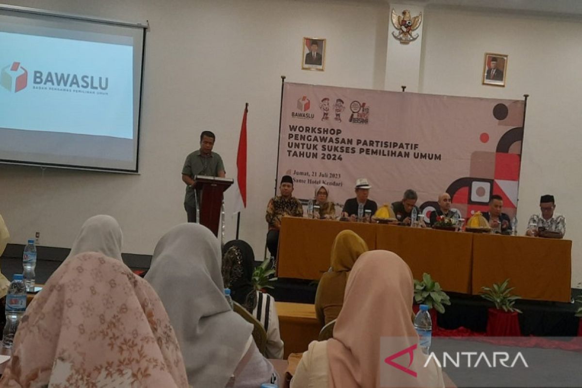 Bawaslu Sulawesi Tenggara ajak masyarakat-mahasiswa pada pengawasan partisipatif