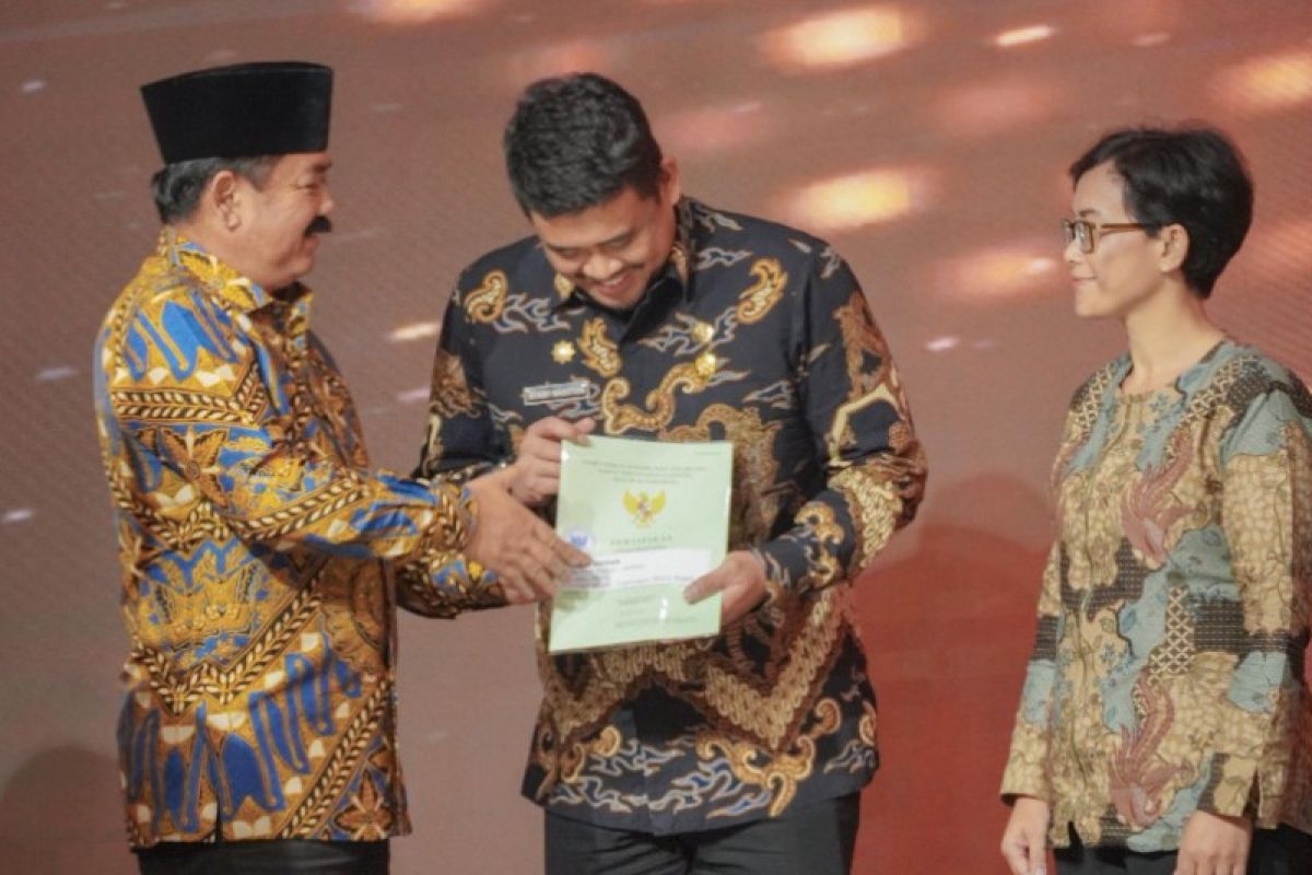 Pemkot Medan terima 200 sertifikat tanah dari Kementrian ATR/BPN