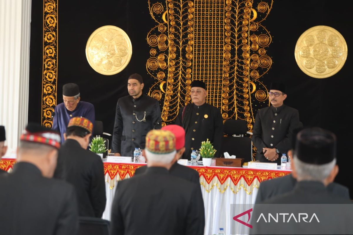 Sidang Raya, Lembaga Wali Nanggroe siapkan empat reusam