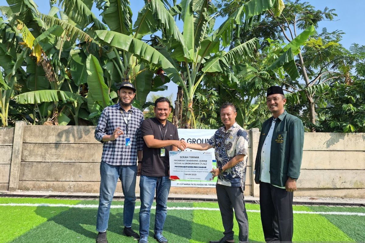 Dukung Pengembangan Sport Tourism, Pertamina Bangun Training Ground Sepak Bola di Karawang