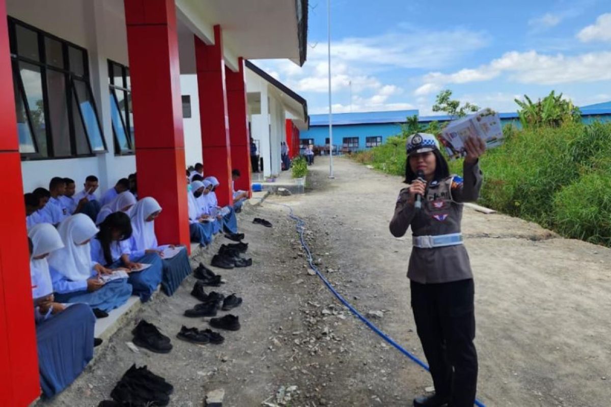 Polda Kaltara libatkan sekolah dalam tertib berlalu lintas