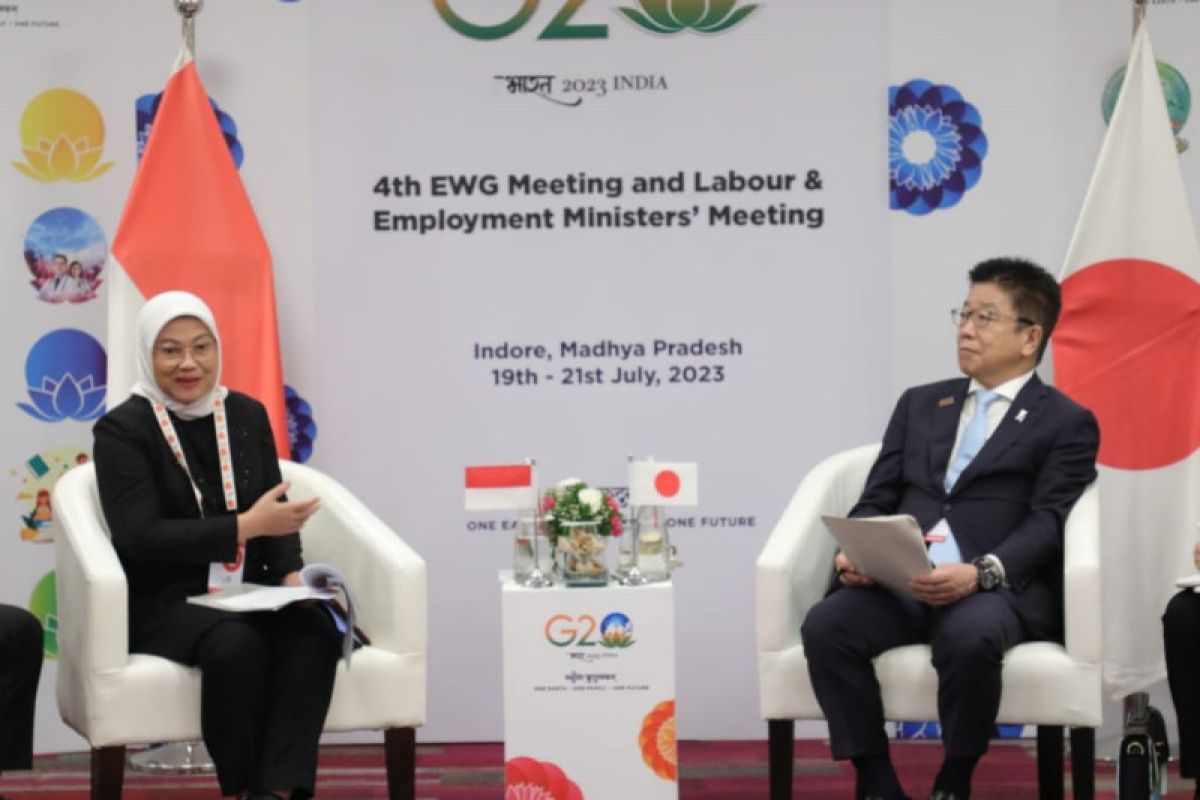 Indonesia, Japan discuss labor issues on sidelines of G20 meeting