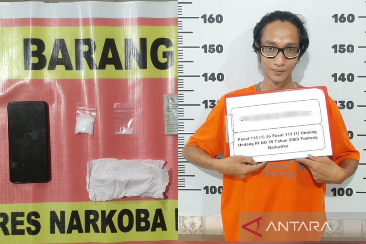 Polres Kapuas tangkap seorang pengedar sabu asal Banjarmasin