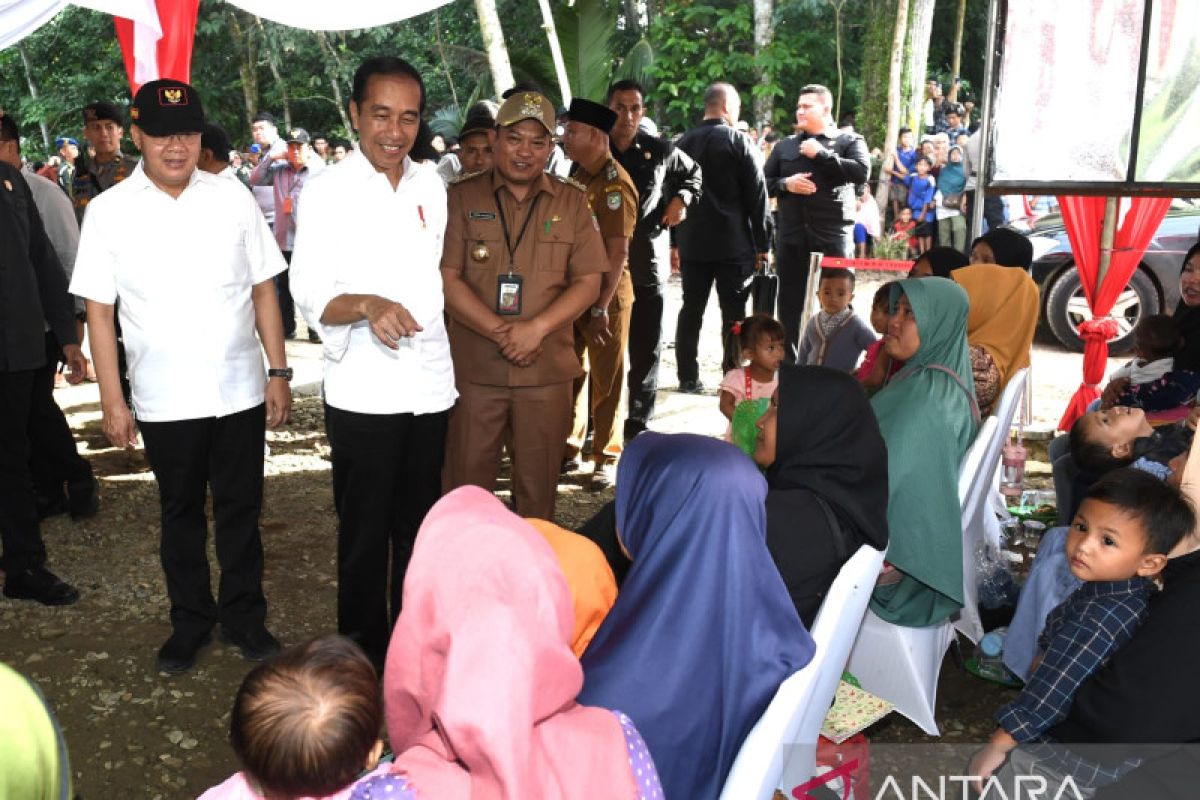 Jokowi: Pemerintah pastikan tingkat stunting turun di setiap daerah