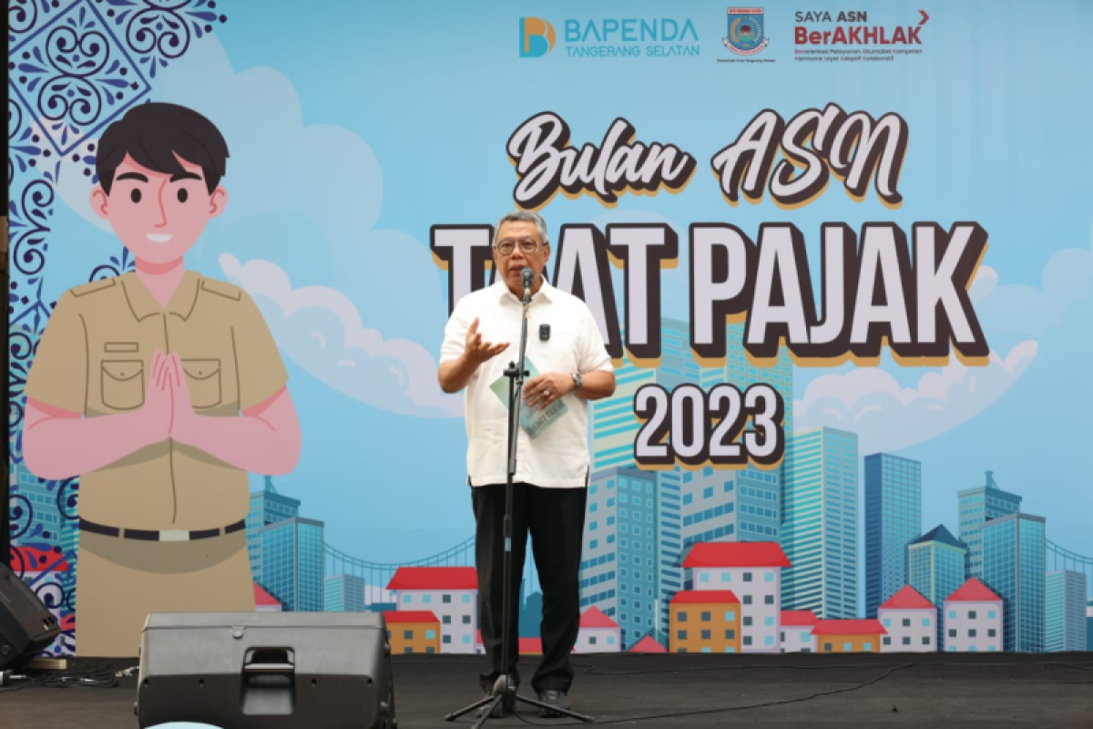 Perolehan pajak Tangerang Selatan semester satu lampui target