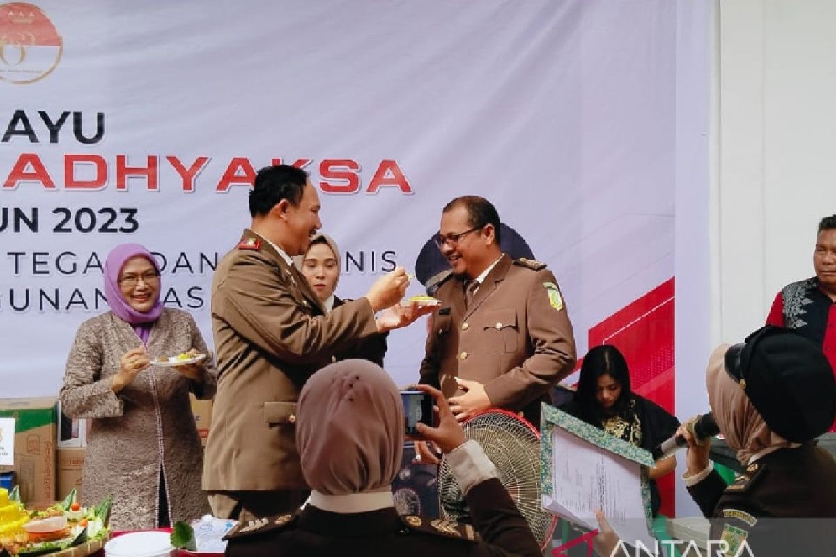 Kejari Palas Syukuran Hari Bhakti Adhyaksa ke - 63 tahun 2023