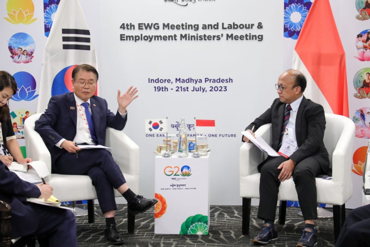 Indonesia-Korea Selatan perkuat kerja sama bidang ketenagakerjaan