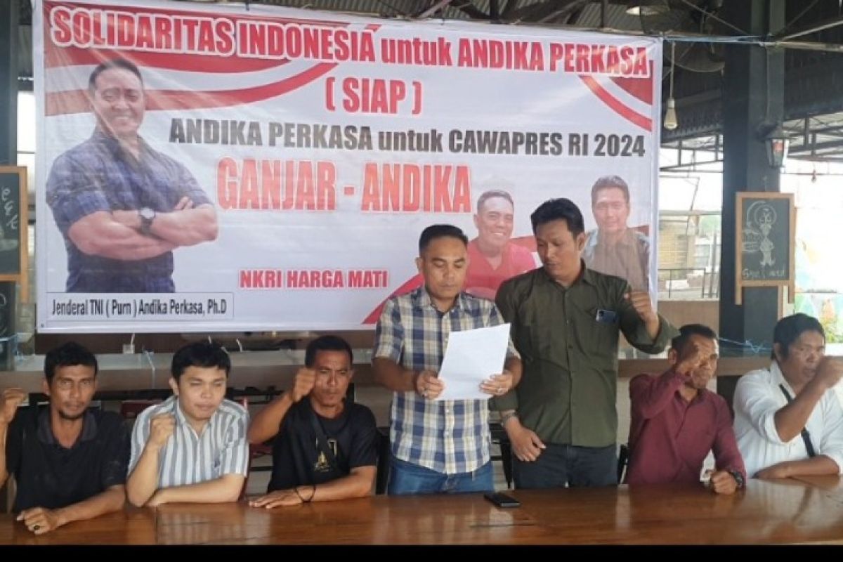 Relawan SIAP di Riau dukung Andika Perkasa jadi cawapres Ganjar Pranowo