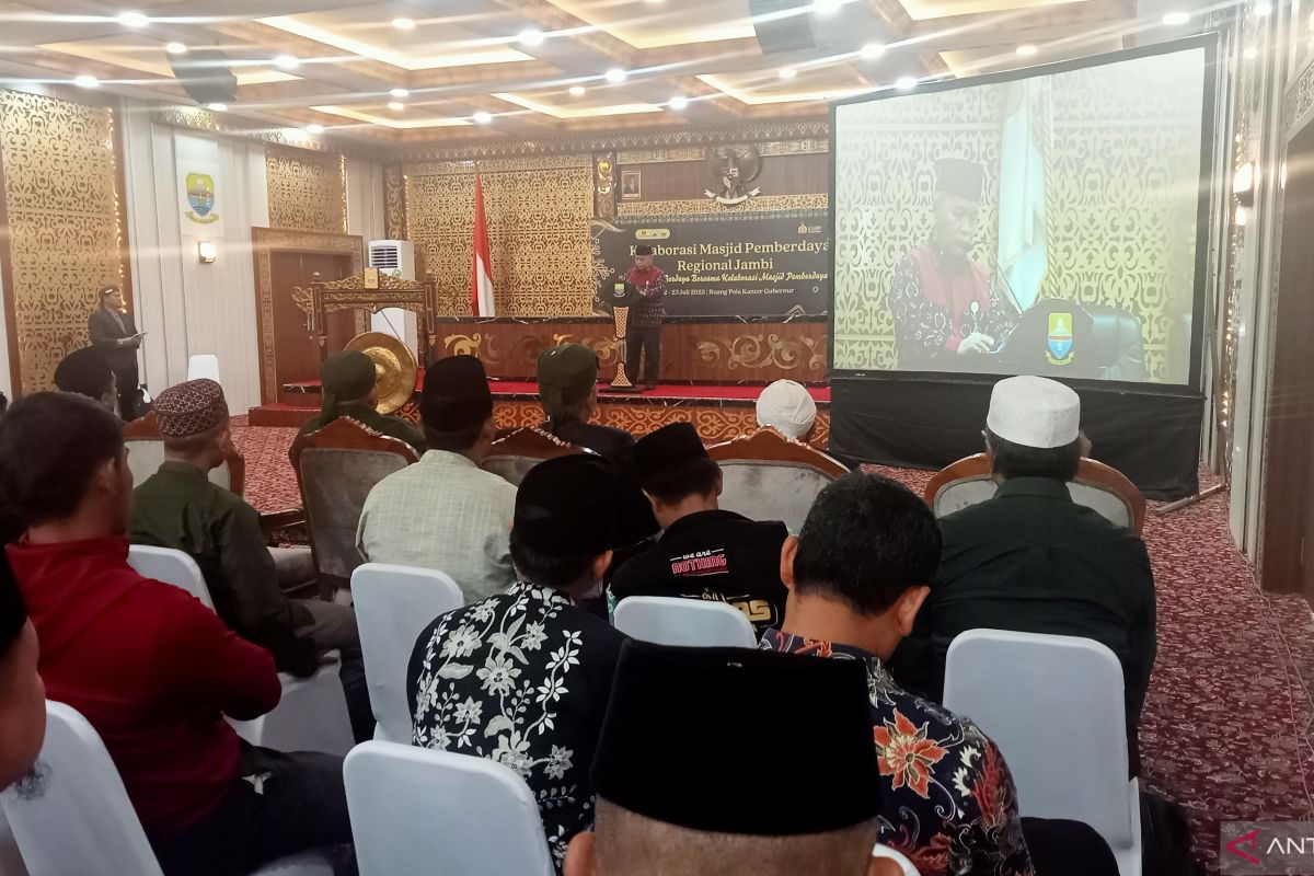 Kolaborasi Masjid Pemberdaya latih pengurus masjid Jambi