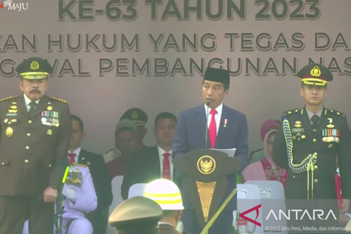 Presiden Jokowi: Peran jaksa untuk pertahankan dan pengembalian aset negara sangat penting