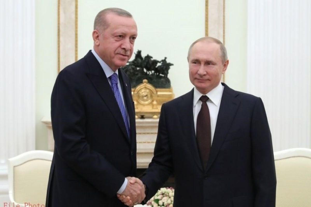 Erdogan dan Putin bahas biji-bijian Laut Hitam